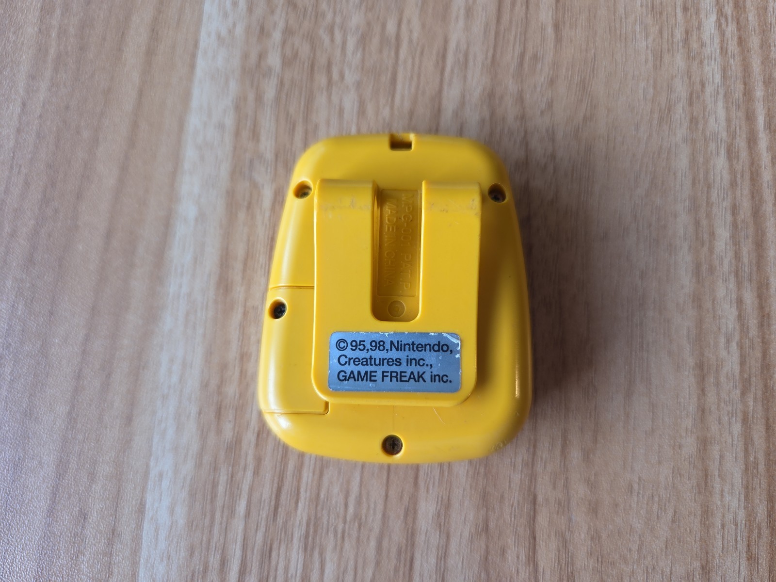 Pocket Pikachu Yellow Pedometer Pokemon Good Tested Japan