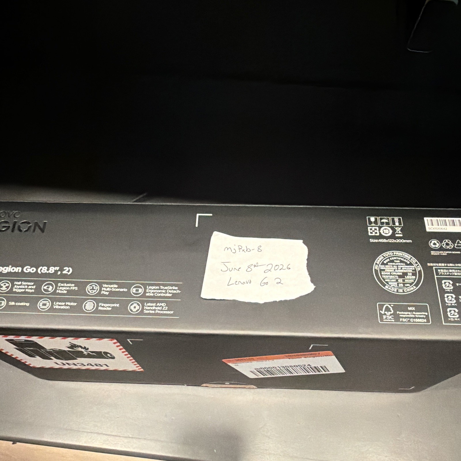 Lenovo Legion Go 2 | Z2 Extreme | 32GB RAM | 2TB Samsung 990 Pro | OLED 144Hz