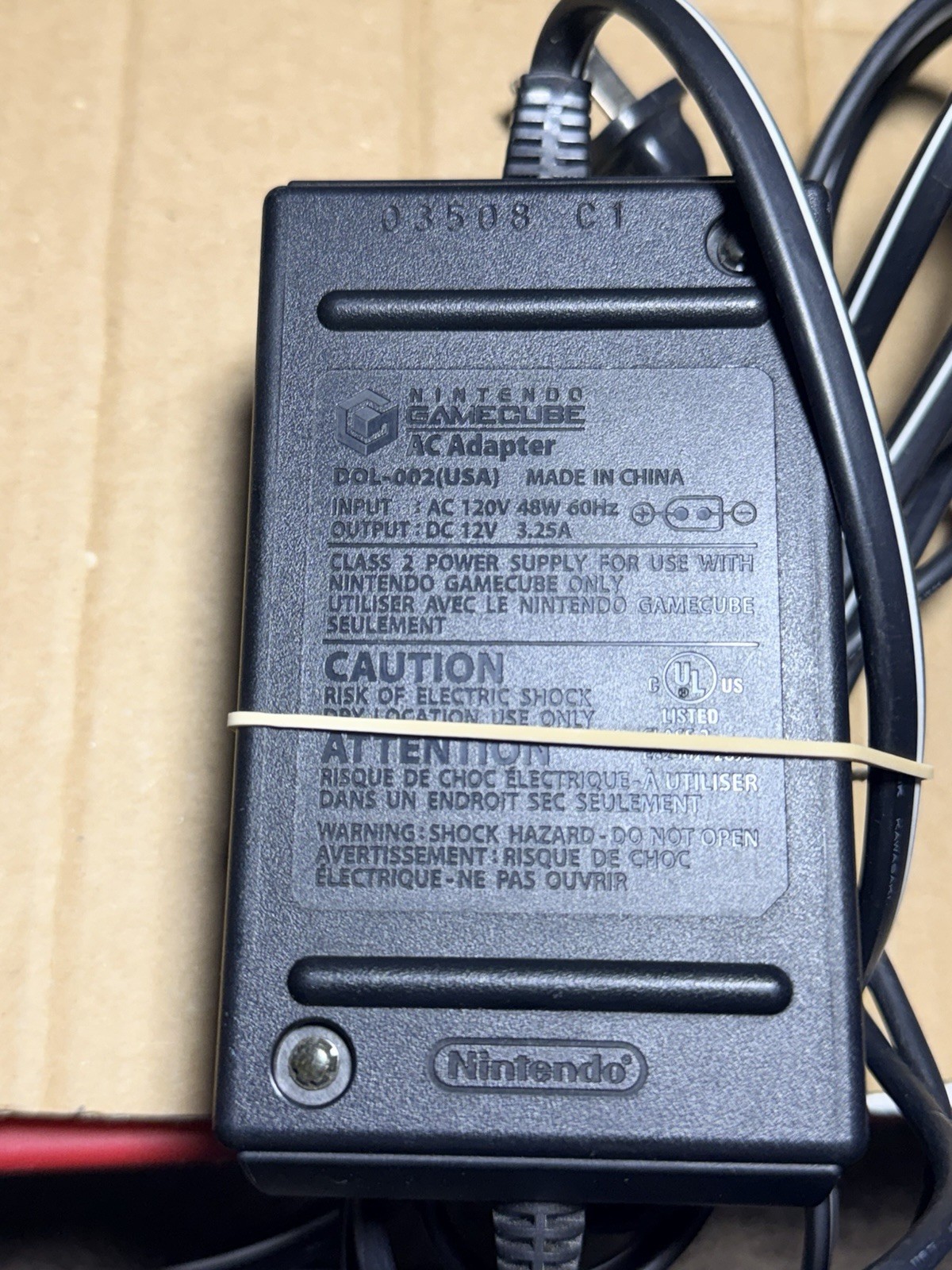 Nintendo DOL-101 GameCube Console – Black Tested And Working !