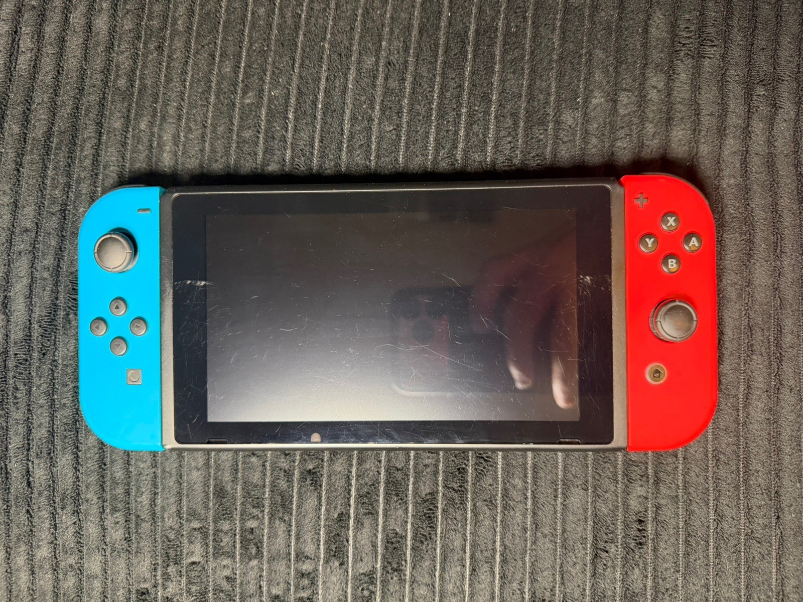 Nintendo Switch V2 HAC-001(-01) Neon Blue Red Joy-Cons Console Tested
