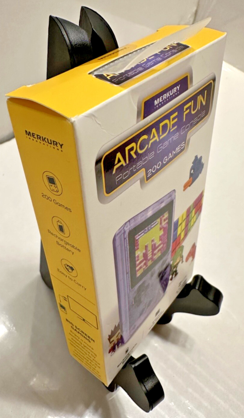 Merkury Innovations Arcade Fun Portable Game Console 200 Games 2025 (New/Sealed)