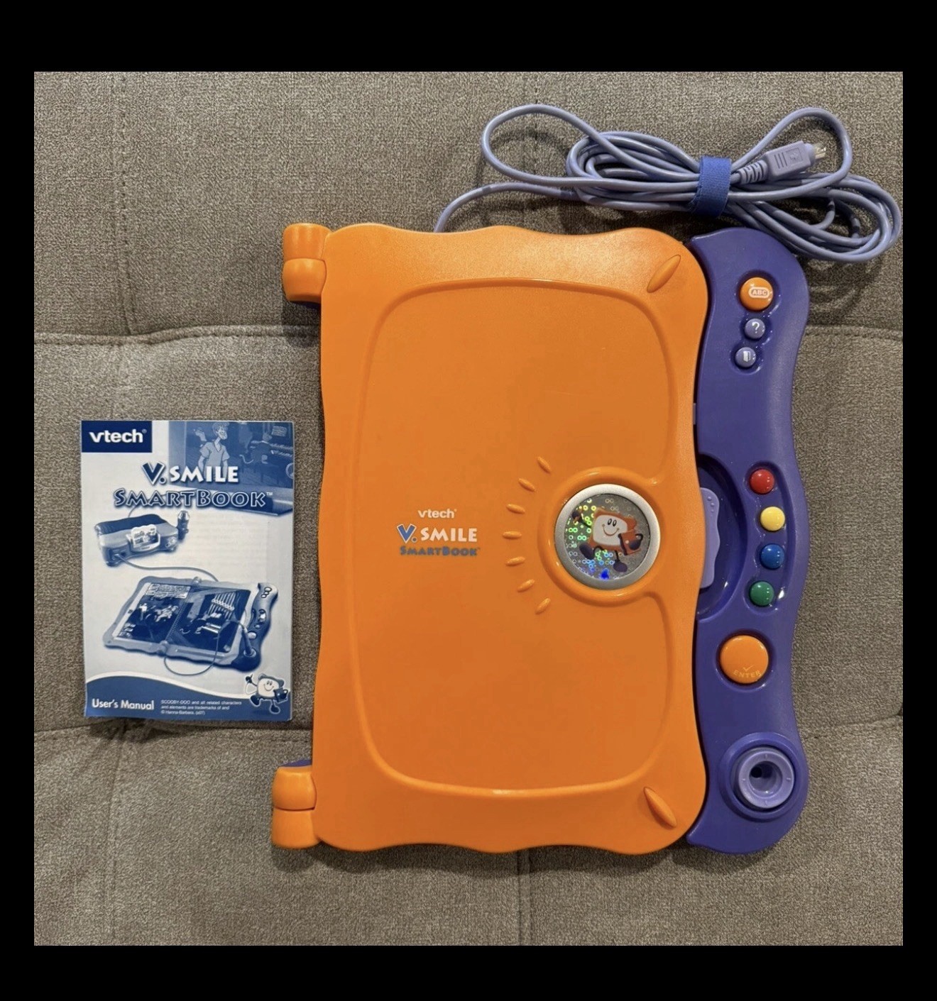 V. Tech V. Smile Smart Book (System & Book) For Parts Or Repair NOT WORKING