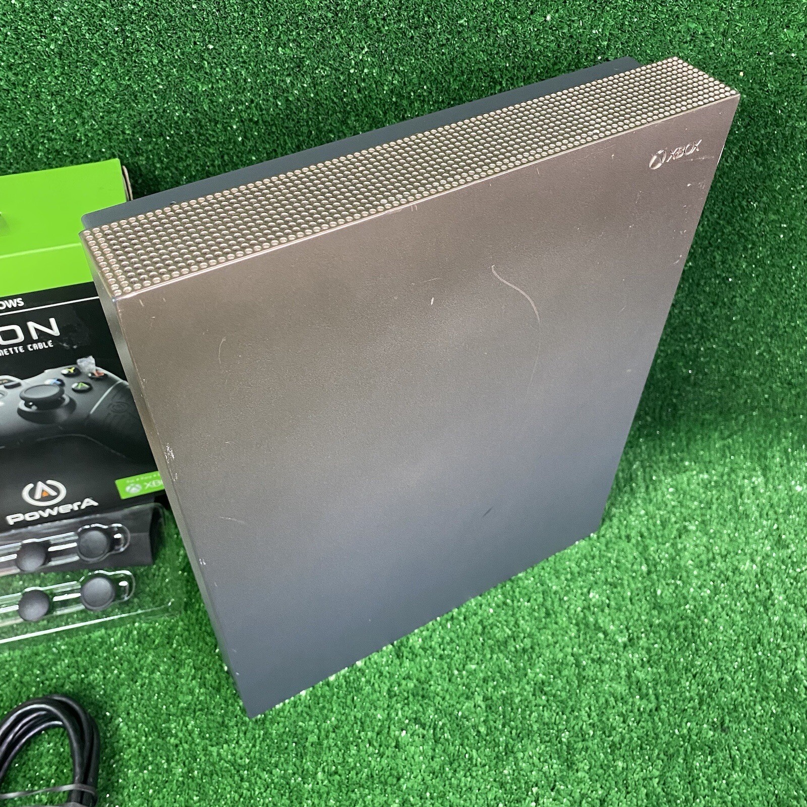 Microsoft Xbox One X 1787 Gold Rush Limited Edition 1TB Console W/Controller