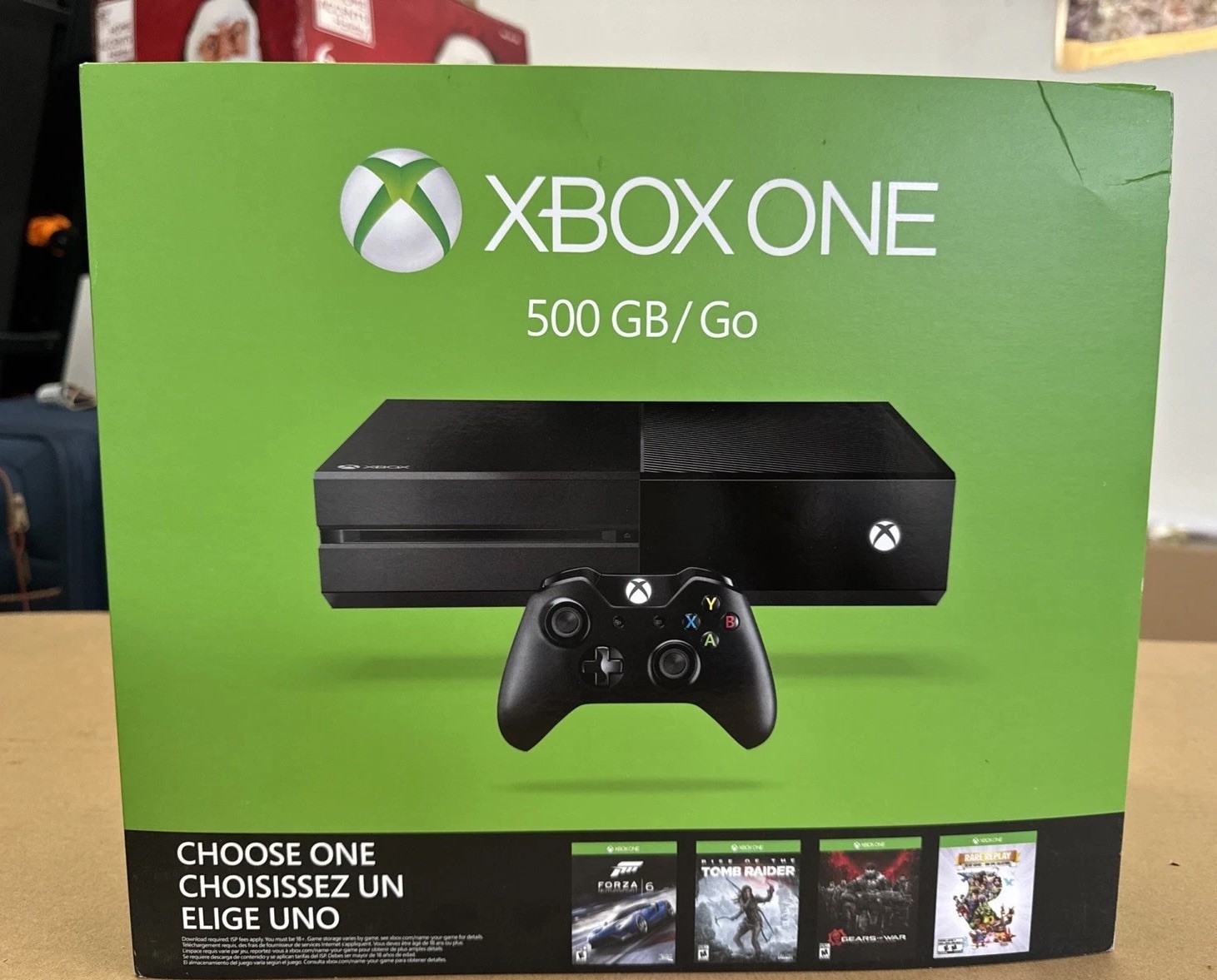 Microsoft Xbox ONE 500gb/Go- Choose 1 of 4 Games of your choice. NEW