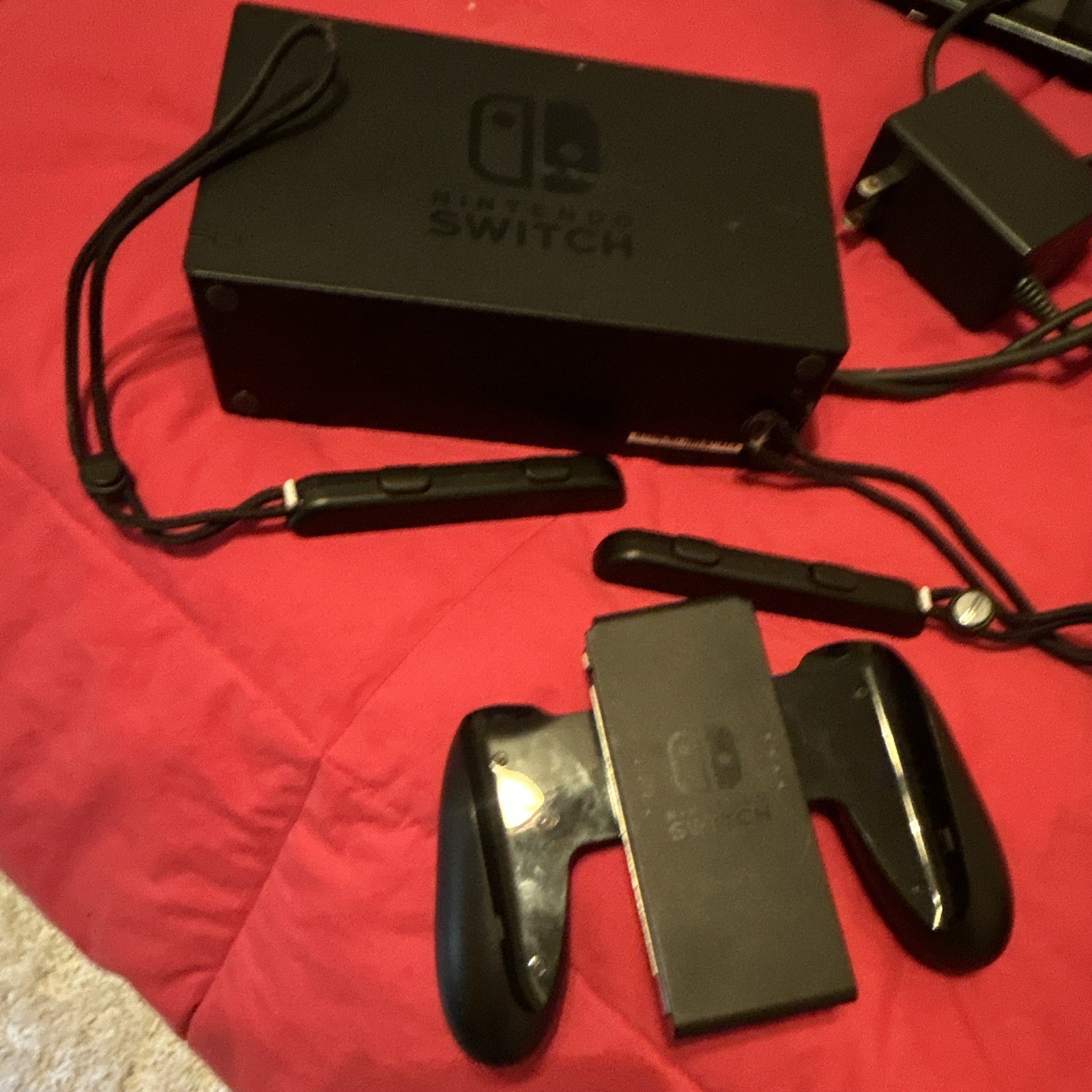 Nintendo Switch HAC-001 32GB Handheld System Blue/Red Joy-Con USB-C TV &games