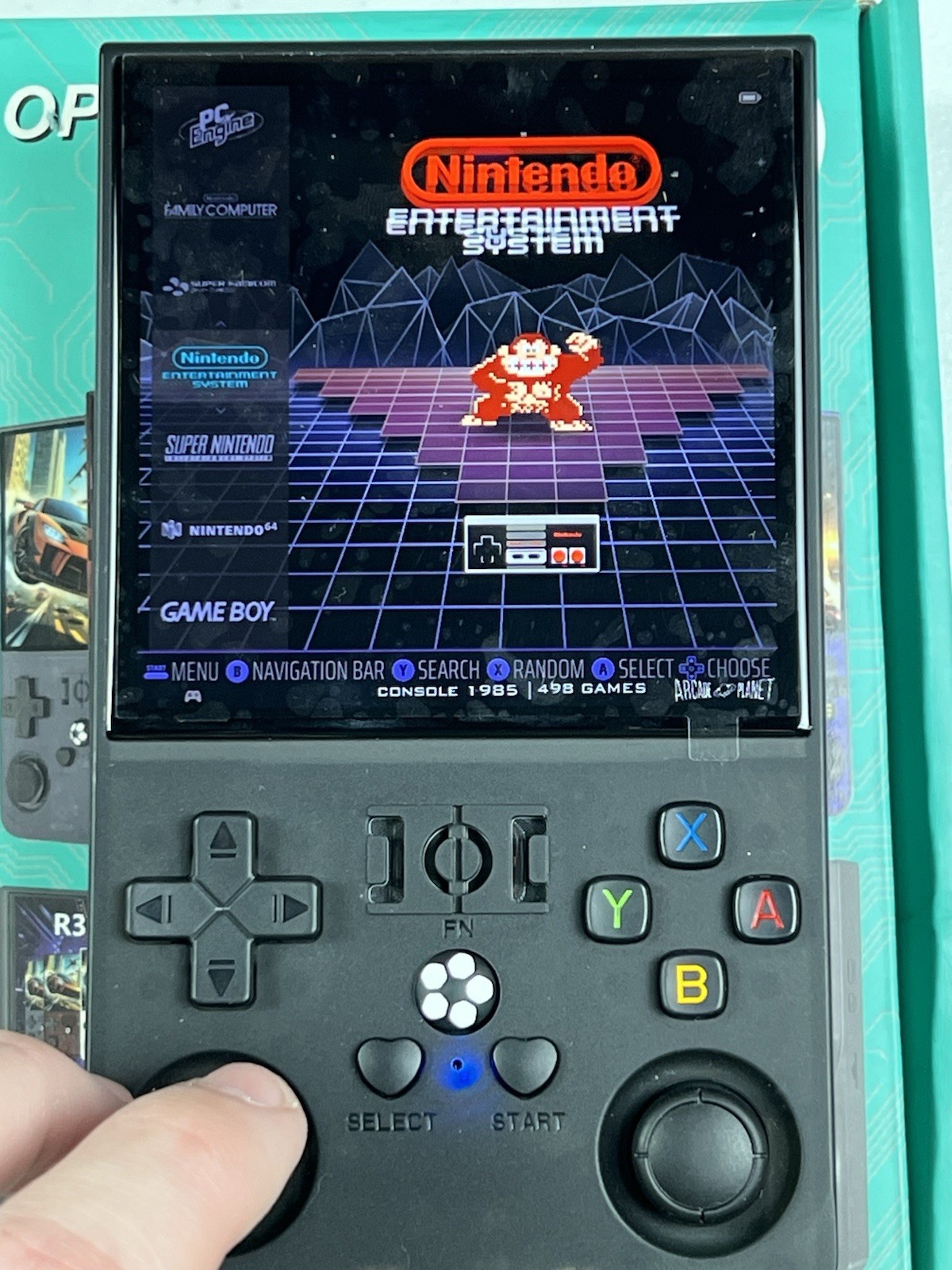 R36Max Open Source Handheld Game Console Retro Emulator 4.0 Inch IPS Screen HD