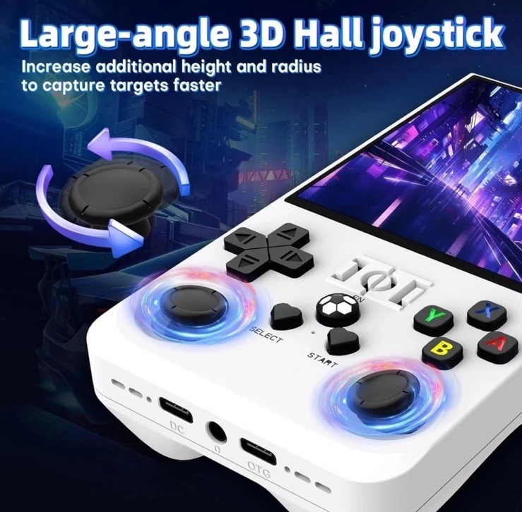 R36S R40S PRO Handheld Video Game Console 30000 Games 3.5 Inch Screen