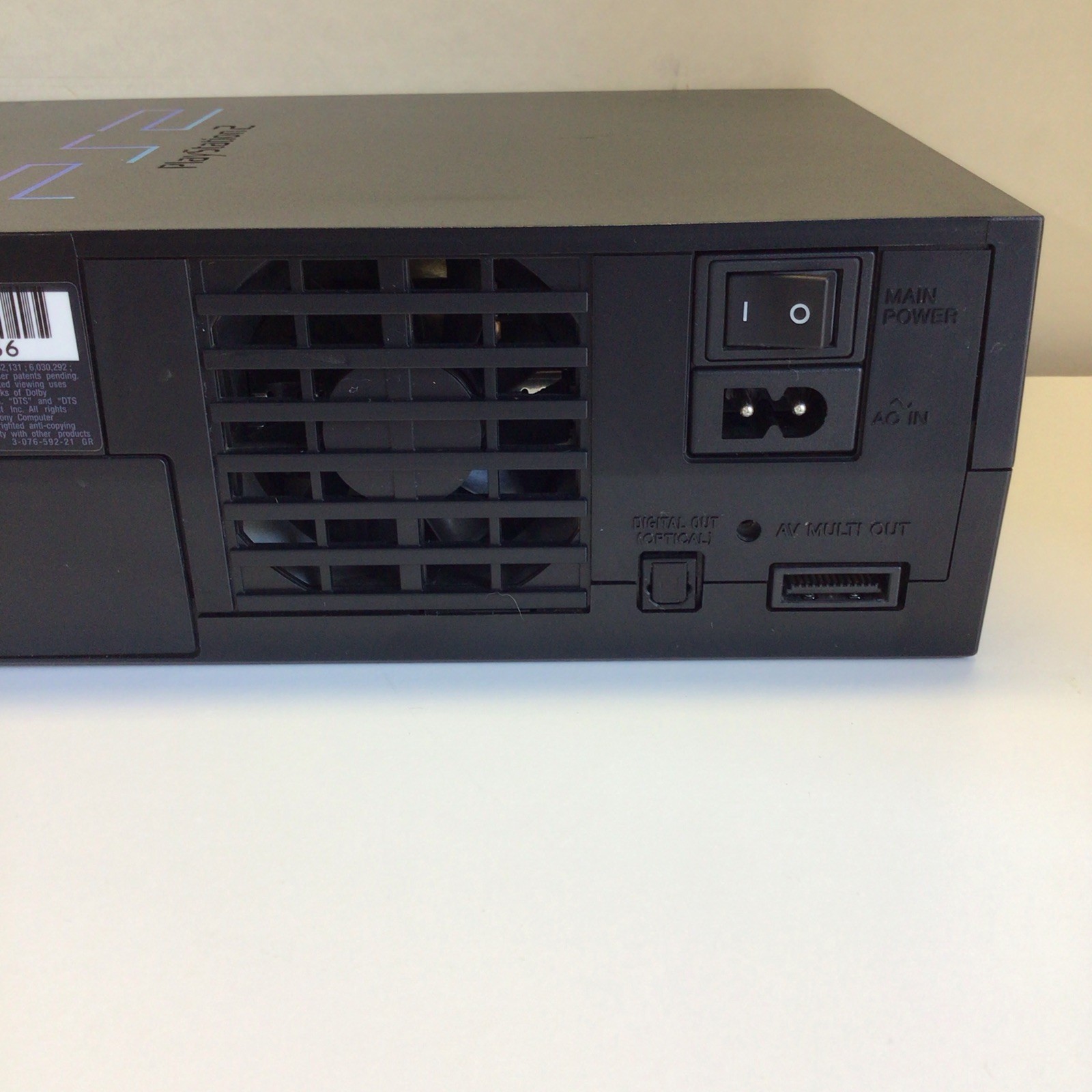 Sony PlayStation 2 PS2 Console SCPH-39001 Black NTSC-U/C w/ NCAA 2005