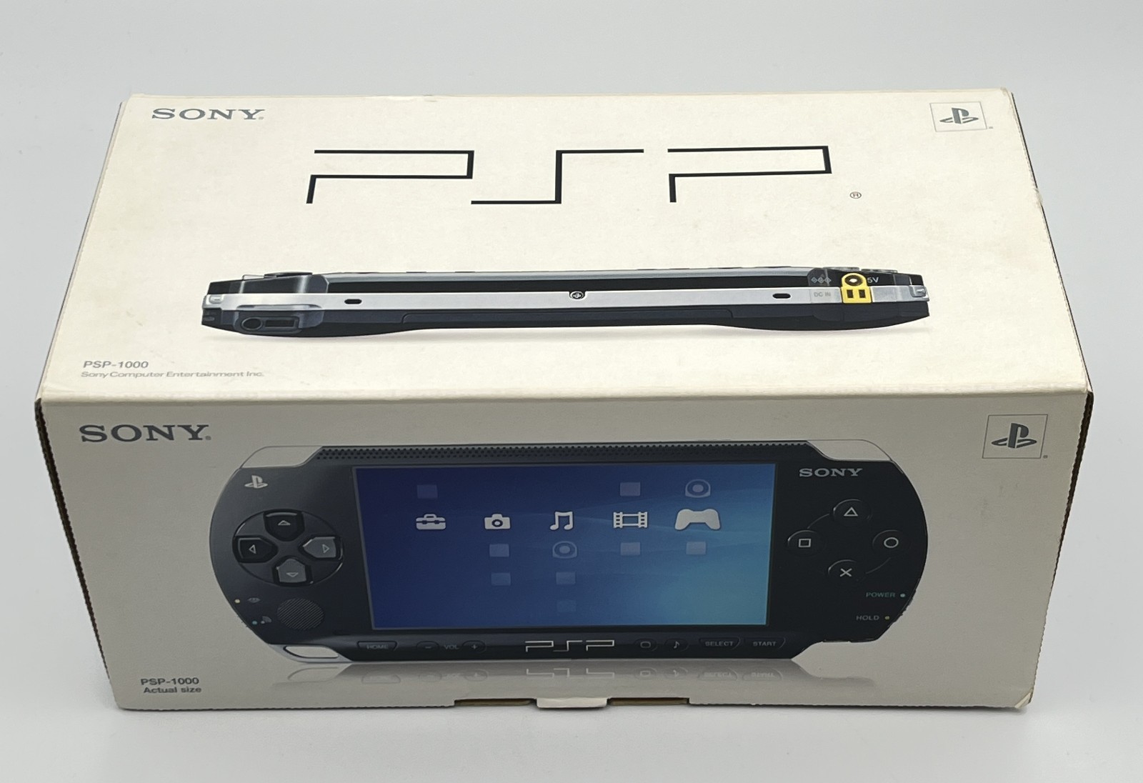 Sony PSP-1000 PSP 1000 Black Console Region free – Open box unused