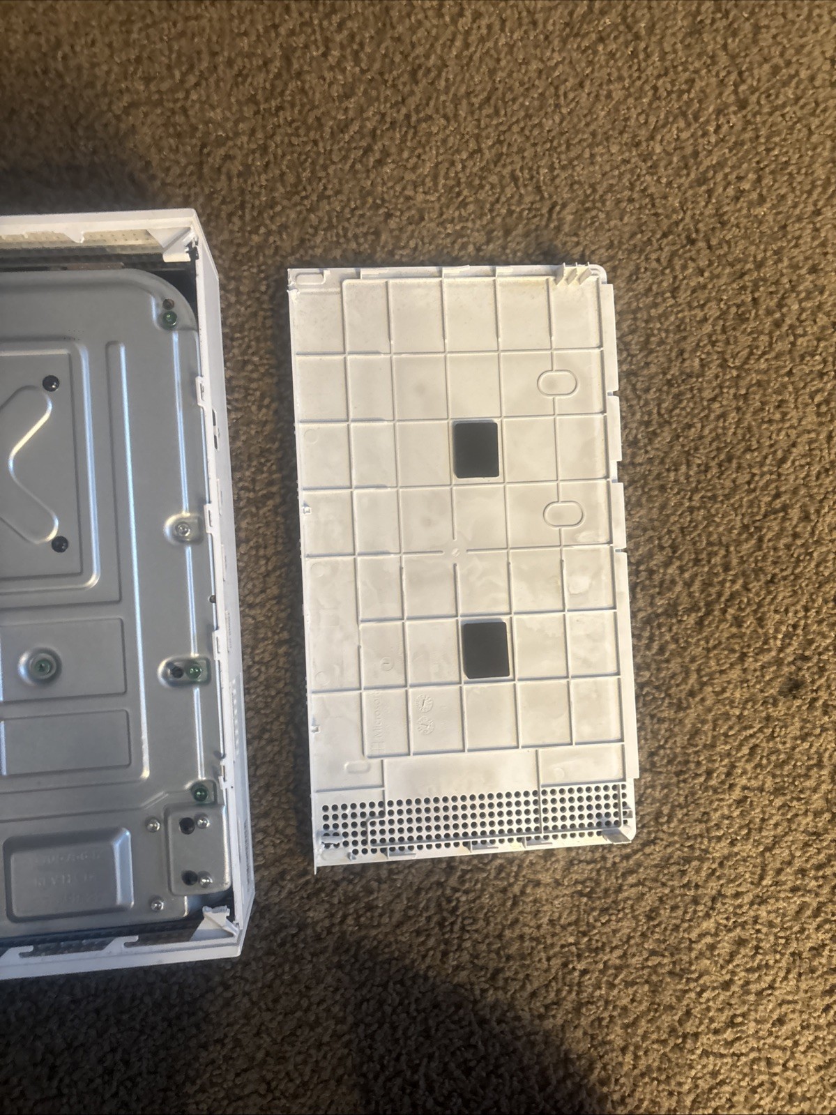 Microsoft Xbox Series S, Condition Used Top Is Broken And Coming Off, Cables In
