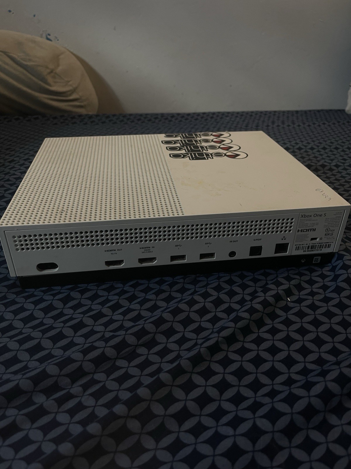 Microsoft Xbox One S White 500GB Console 4K UHD Wi‑Fi Model 1681