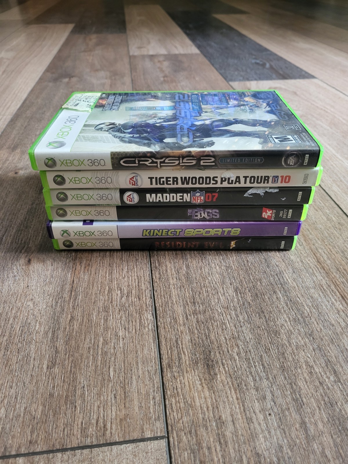 Microsoft Xbox 360 S Console And Games No Hard Drive Or Cords – Tested & Works