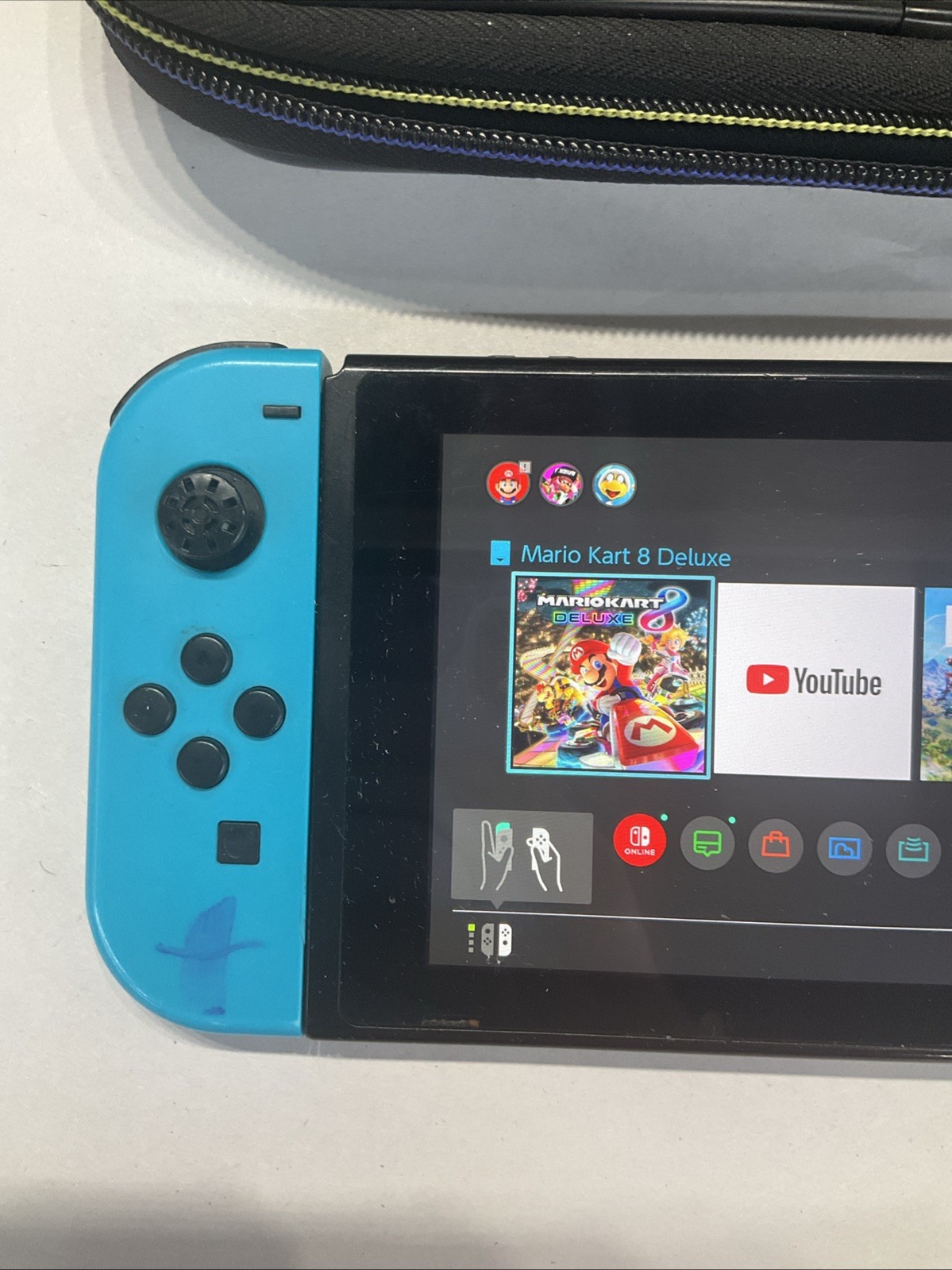 Nintendo Switch HAC 001 SYSTEM & CASE ONLY
