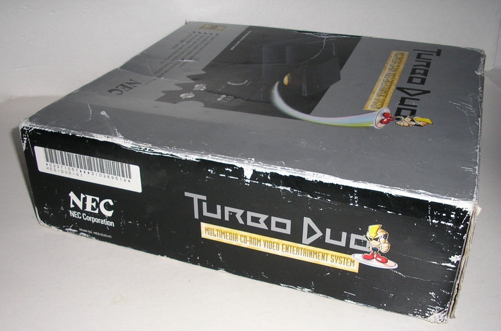 NEC Turbo Duo TurboGrafx-16 Super CD-ROM Console + Box & Games (Tested Working)