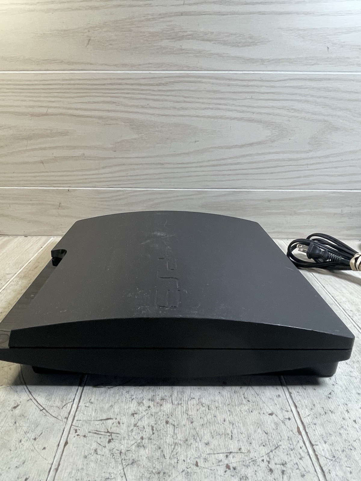Sony PlayStation 3 Slim PS3 160GB Black CECH-3001A *Console & Cords Only*
