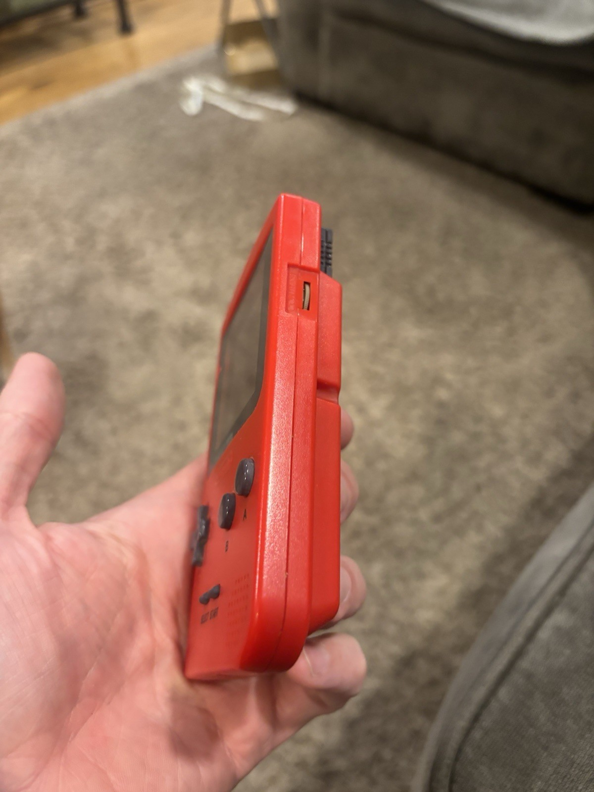 Nintendo MGB001 Game Boy Pocket – Red Tested