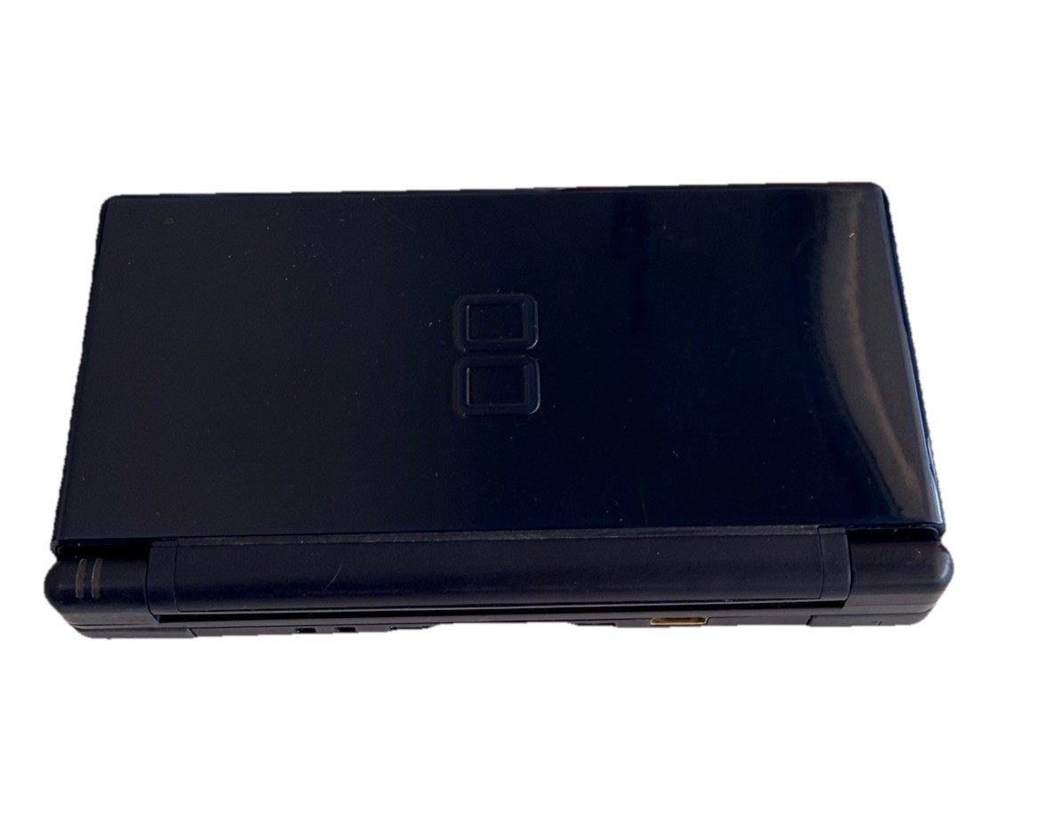 Nintendo DS Lite Handheld DSL Yellowed Screens Navy Blue DS Lite DSL Handheld