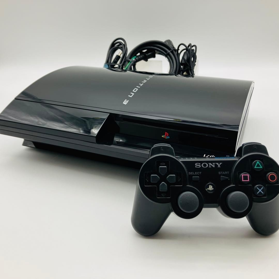 Sony PlayStation 3 PS3 CECHB00 20GB Console PS2 Compatible Tested Japan NTSC-J