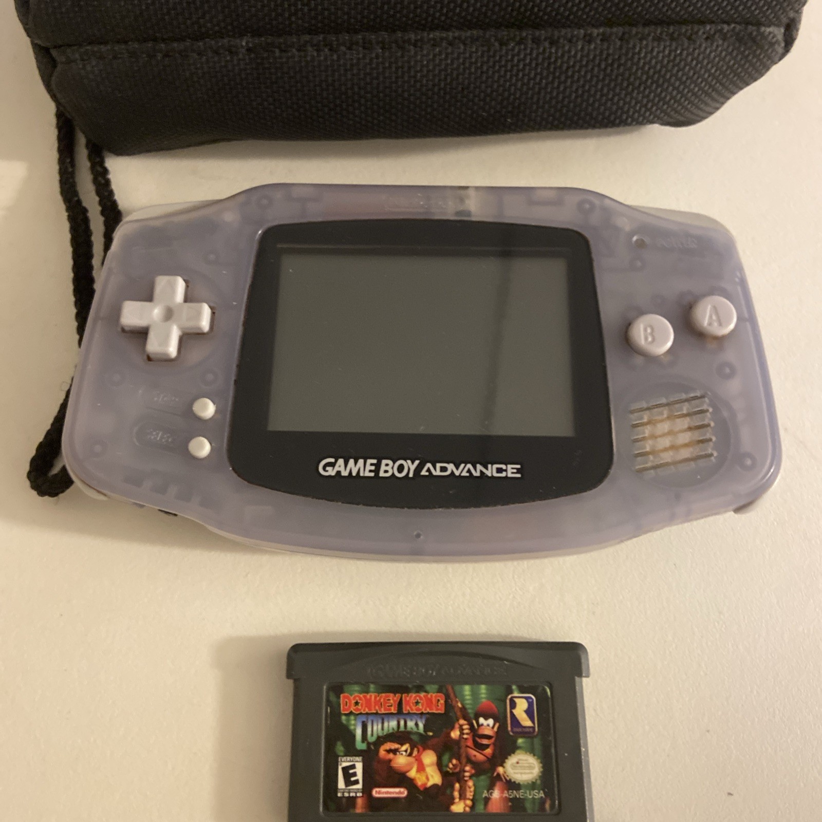 Nintendo Game Boy Advance ago-001 working you buy everything on the pictures