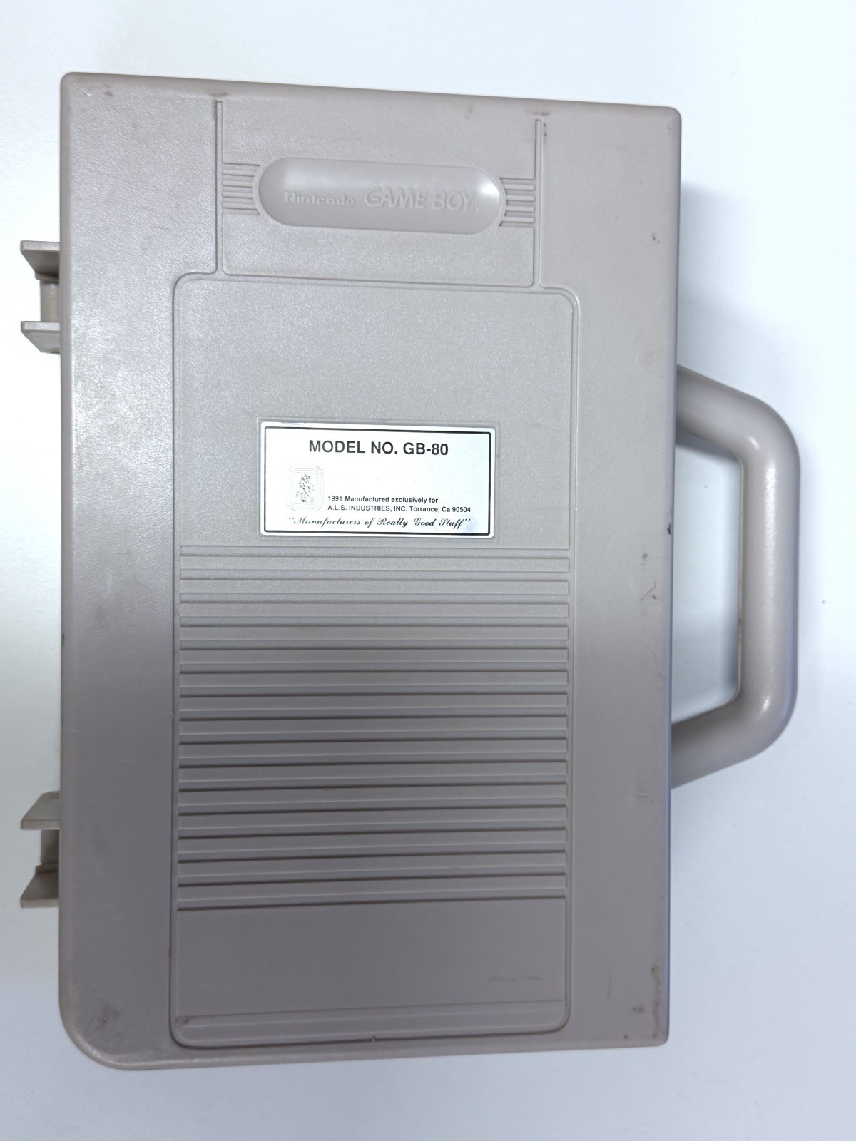 NICE! Nintendo Game Boy GB-80 Hard Plastic Travel Storage Carrying Case