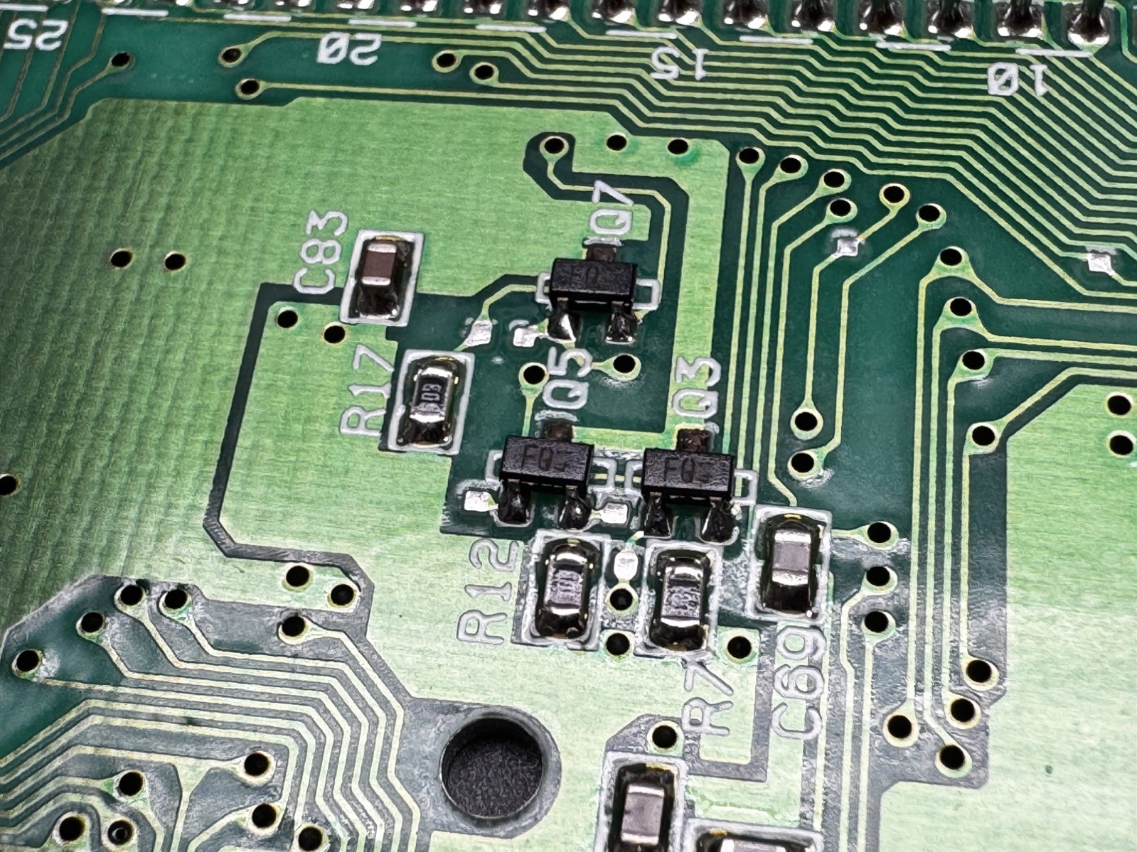 SNES SHVC-01 Voultars Edge Enhancer -Full Recap-New 7805s VR-New Shell Multi LED