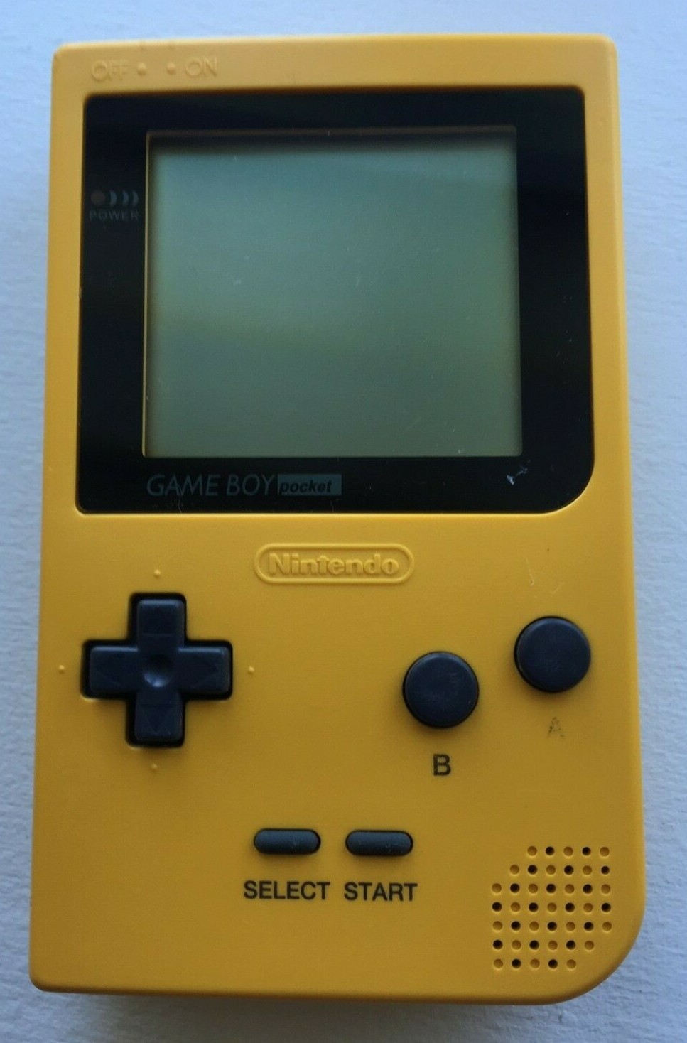 Nintendo Game Boy Pocket MGB-001 – Yellow – 100% OEM – Tested Working