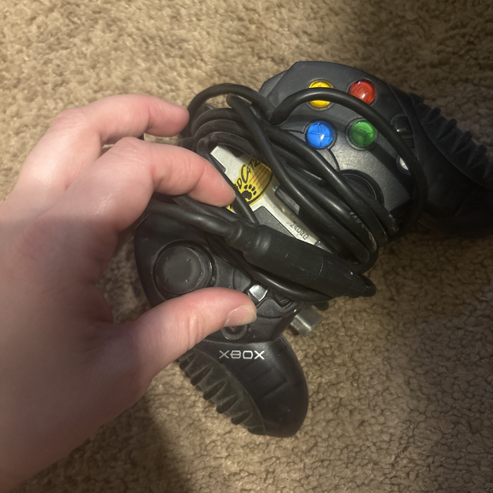 Original Xbox Black Console Bundle Mad Catz Controller