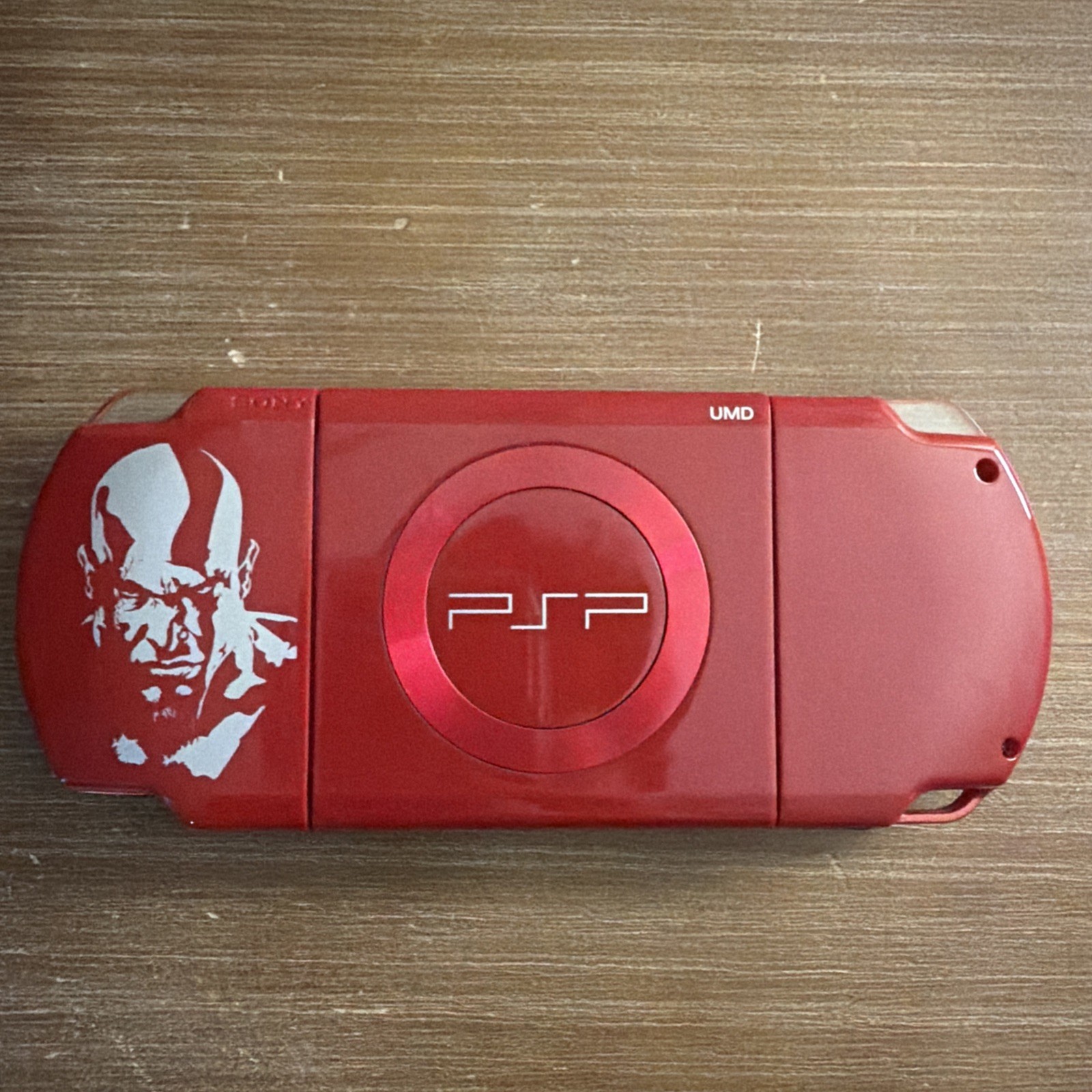 Sony PSP 2001 God of War Console with Box and Manual Tested and Works