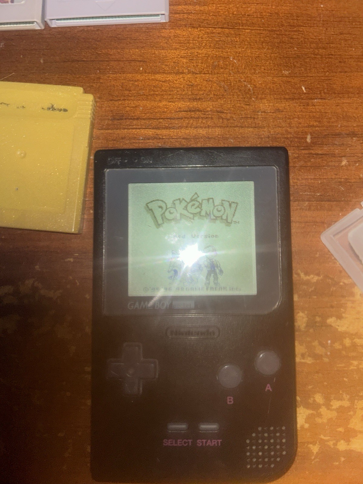 Gameboy Pocket Handheld System With Games