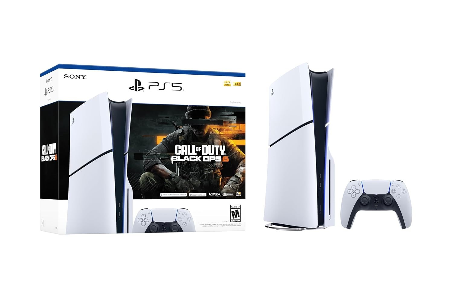 2024 Sony PlayStation 5 Disc Edition Enhanced To 3TB PS5 Console Holiday Bundle