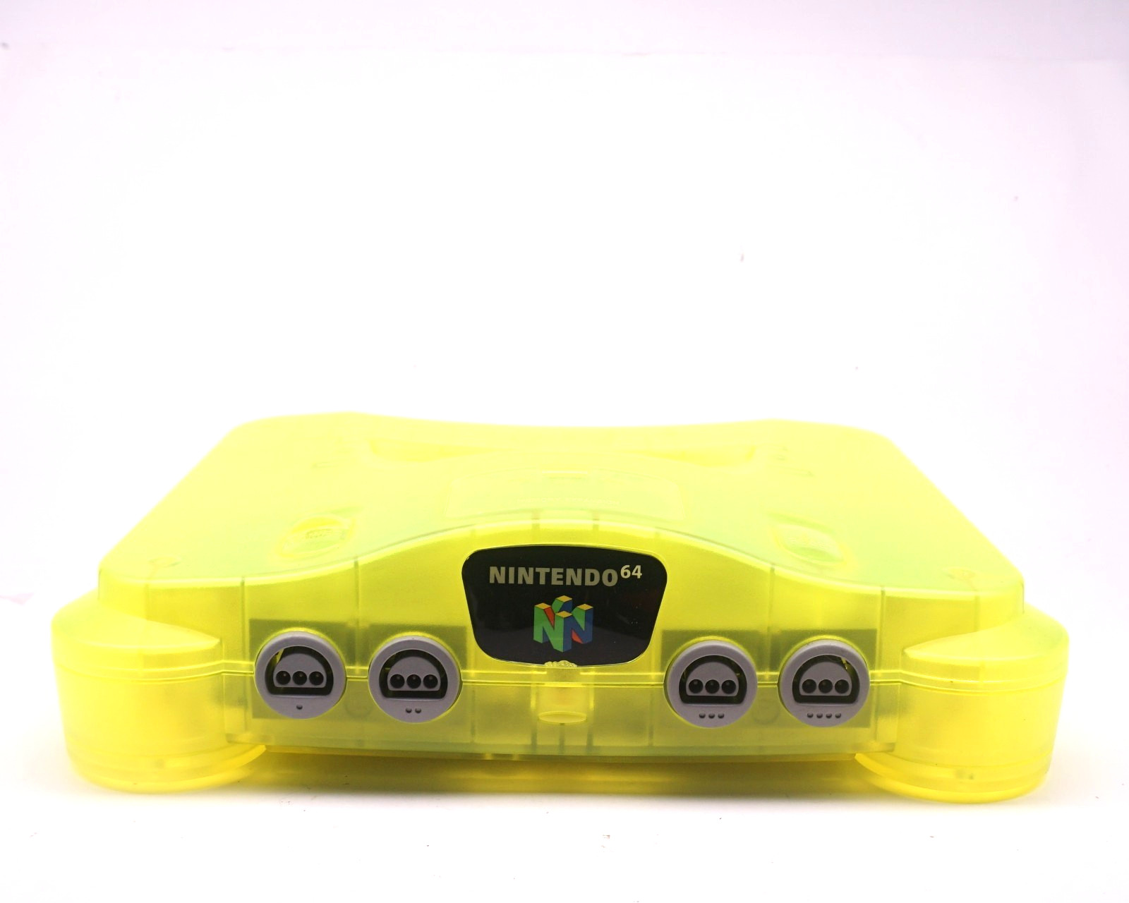 N64 Console Only Transparent New Shell Lime Green Nintendo 64 Region Free Mod