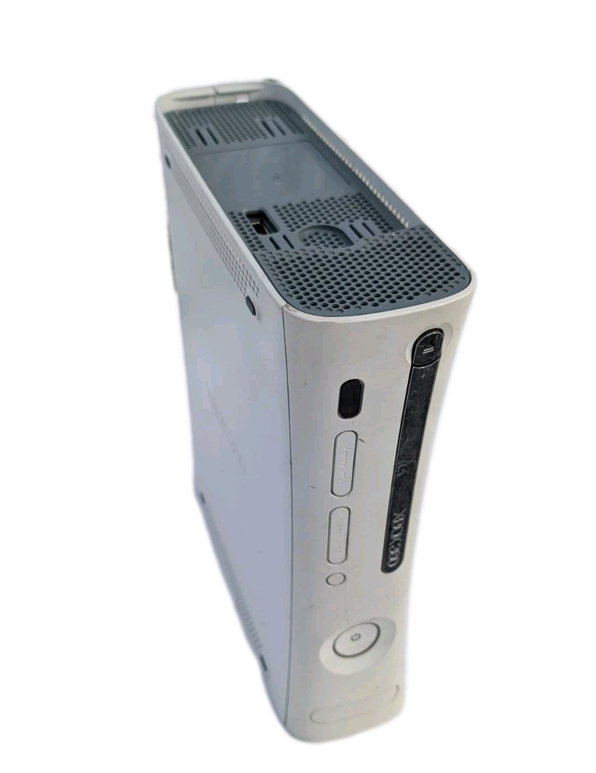 Microsoft Xbox 360 Console – White – Parts Or Repair