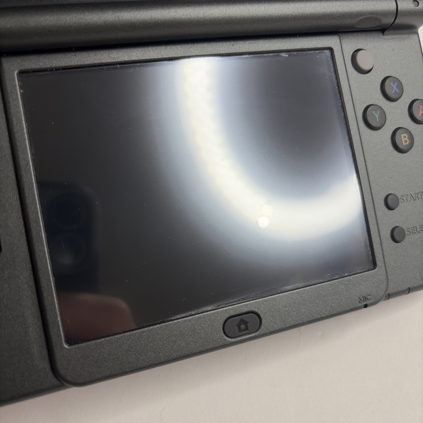 New Nintendo 3DS XL Gray Black Console W Charger Stylus Bottom IPS US Version