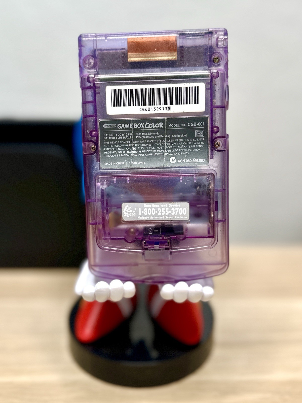 Nintendo Gameboy Color Atomic Purple – Shell And Screen Only
