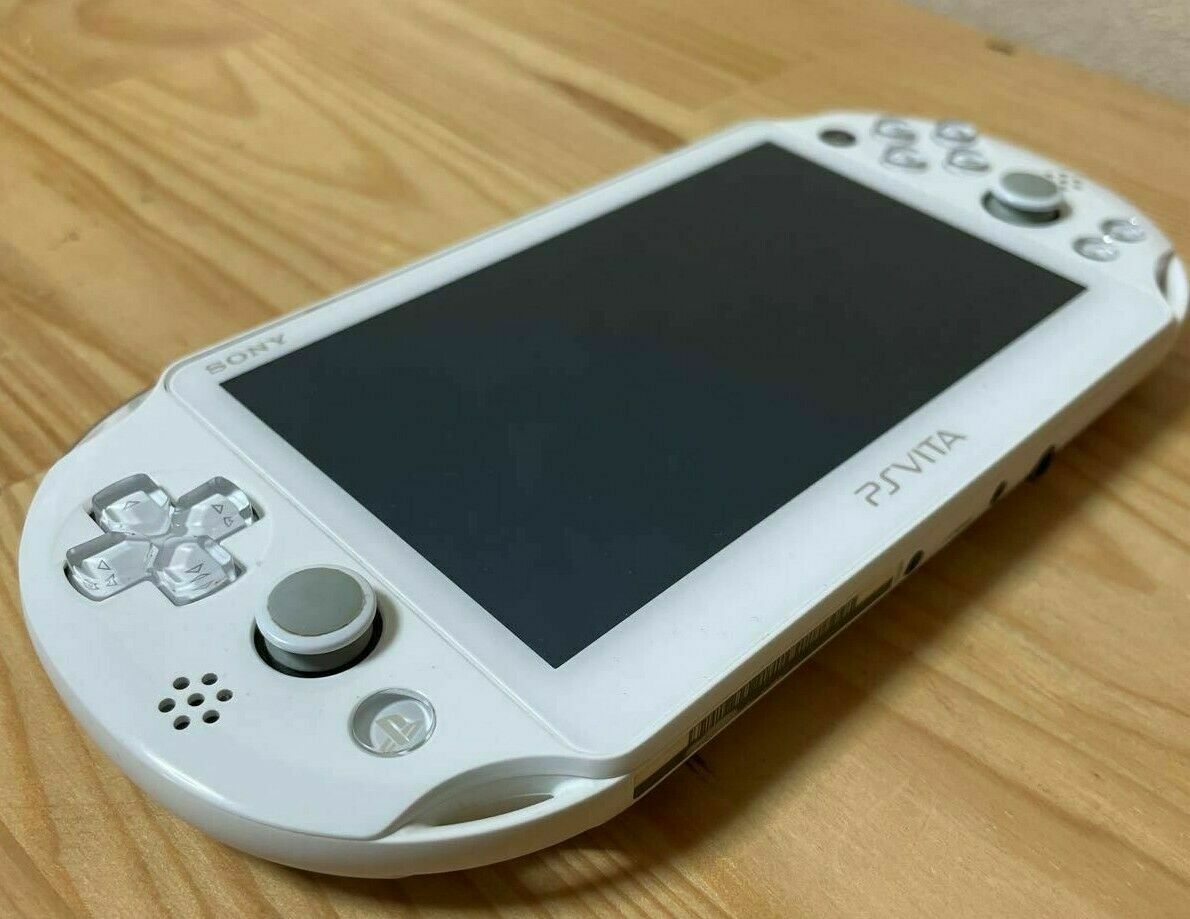 PS Vita White PCH 2000 ZA12 Console only Playstation PSV Slim [Cnsl] VGC