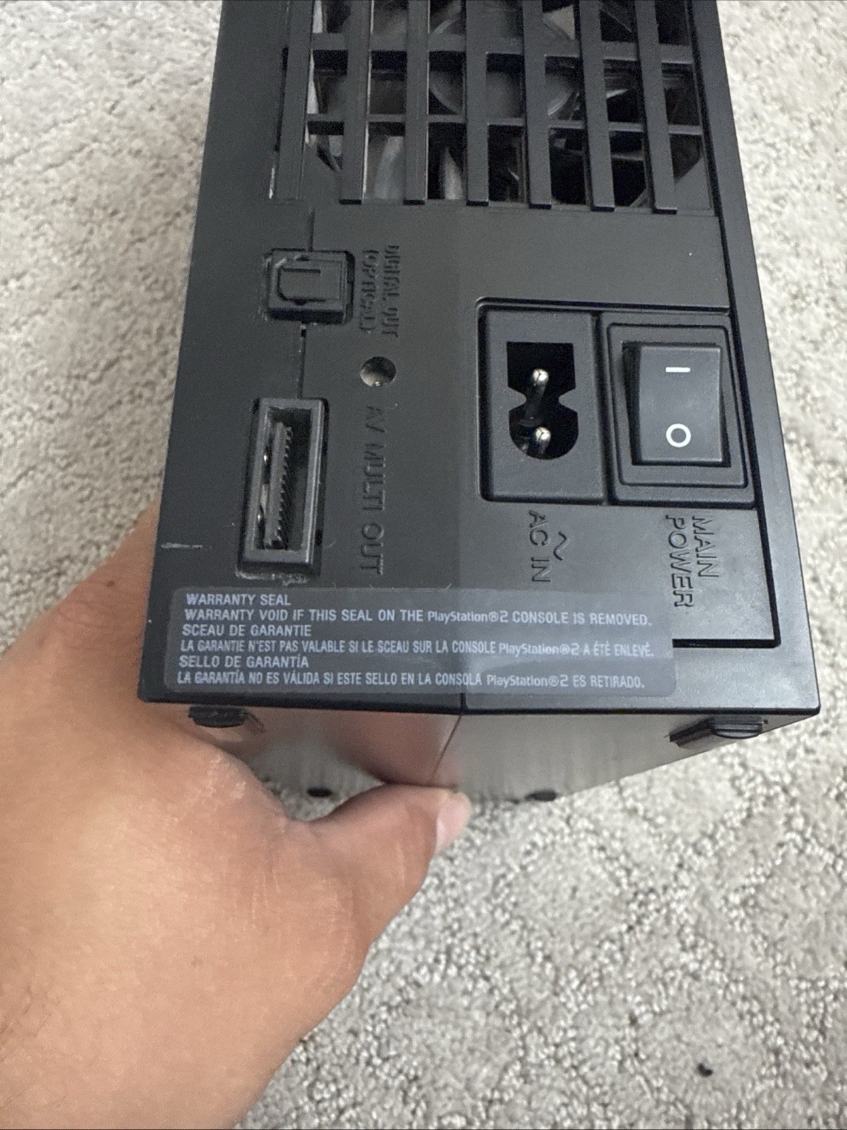 Sony PlayStation 2 Console – Black (SCPH-39001)