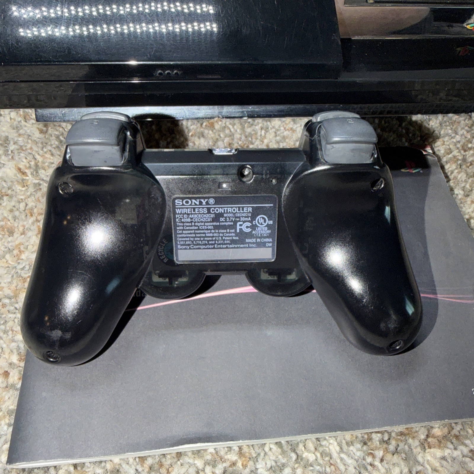 Sony PlayStation 3 PS3 CECHA01 Backwards Compatible Will Not Read Ps2 Silver Dis