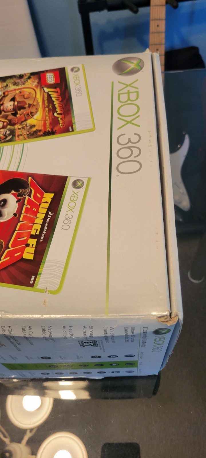Xbox 360 Pro console 60 GB ,bundled : Kinect Camera,Cabela’s Dangerous Hunts