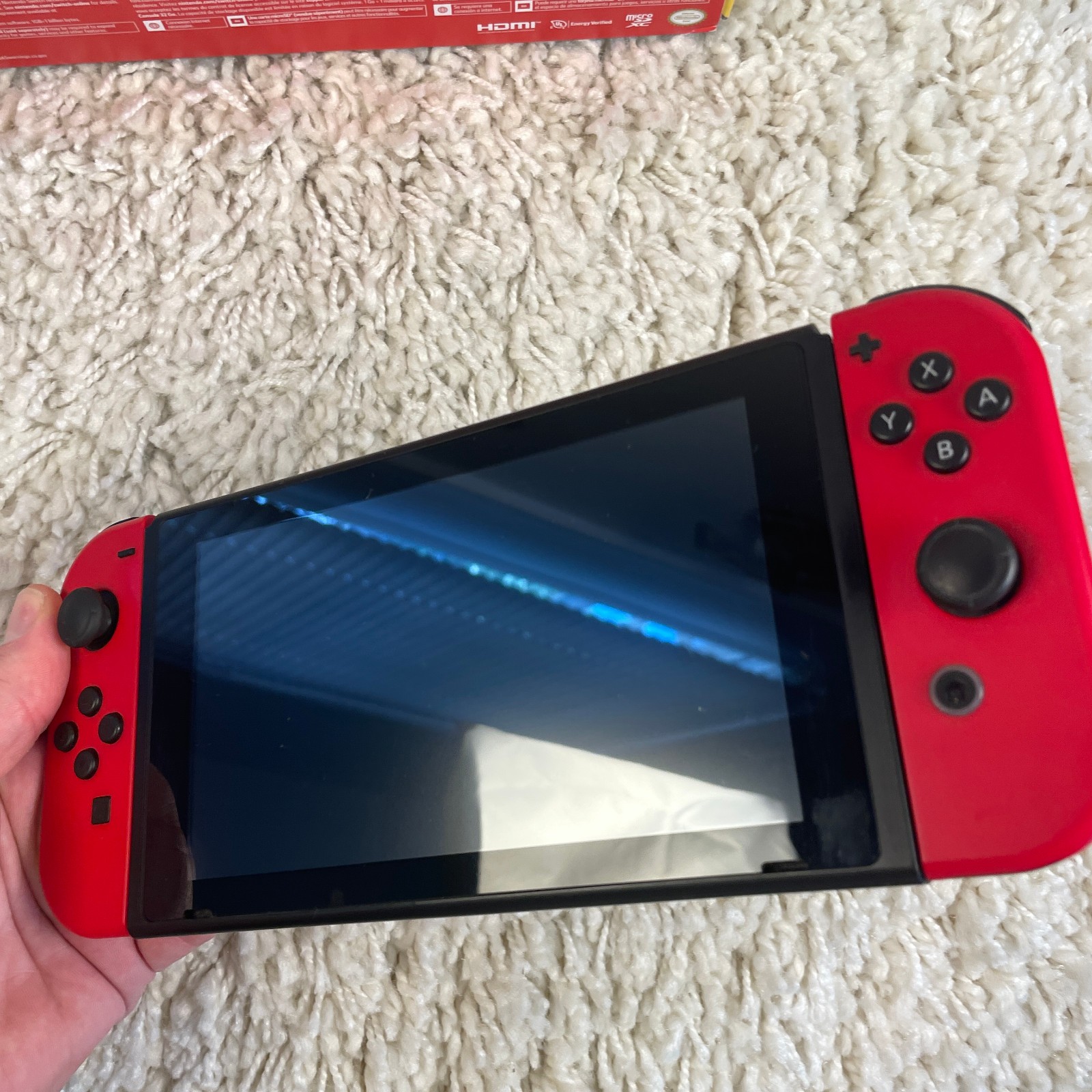 Nintendo Switch Mario Choose One Bundle Console No Code Complete in Box CIB