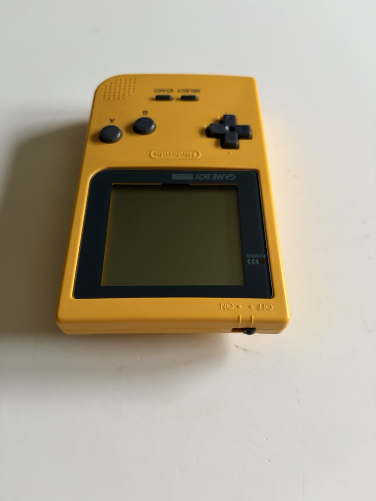 PROFESSIONALLY RESTORED OEM Game Boy Pocket Console (Yellow) & Tetris Plus!