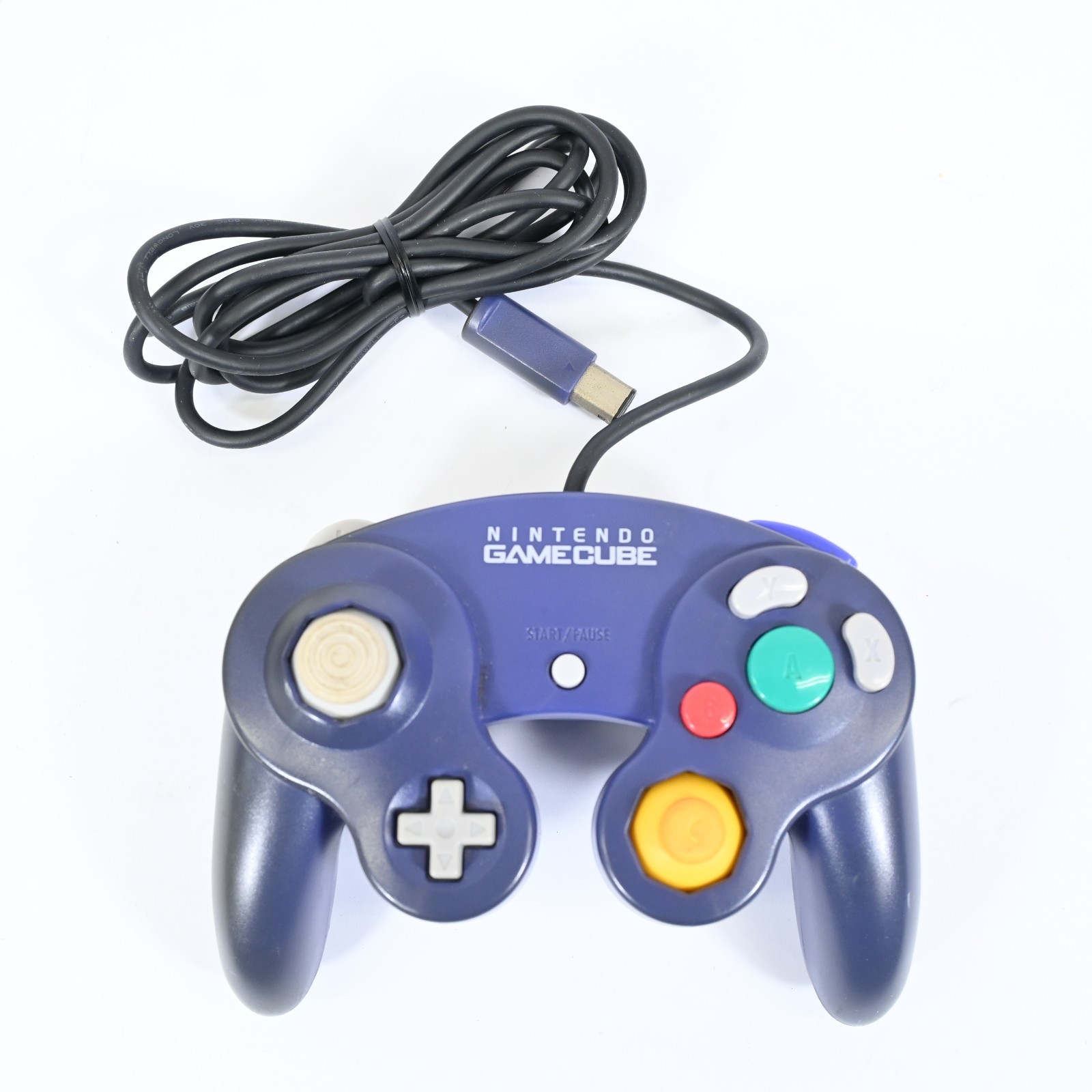 Nintendo GameCube DOL-001 Indigo Blue Console Complete in Box Tested Working