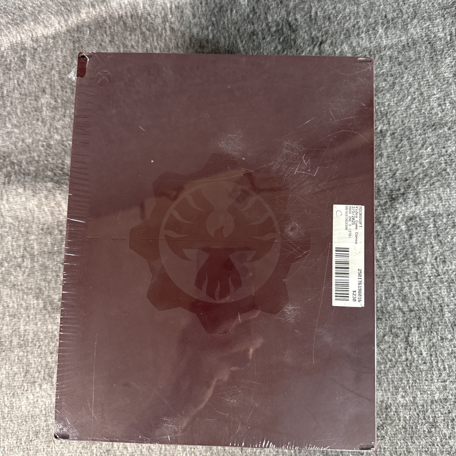 Microsoft Xbox One S Gears of War 4 Limited Edition 2 TB Crimson Red Console