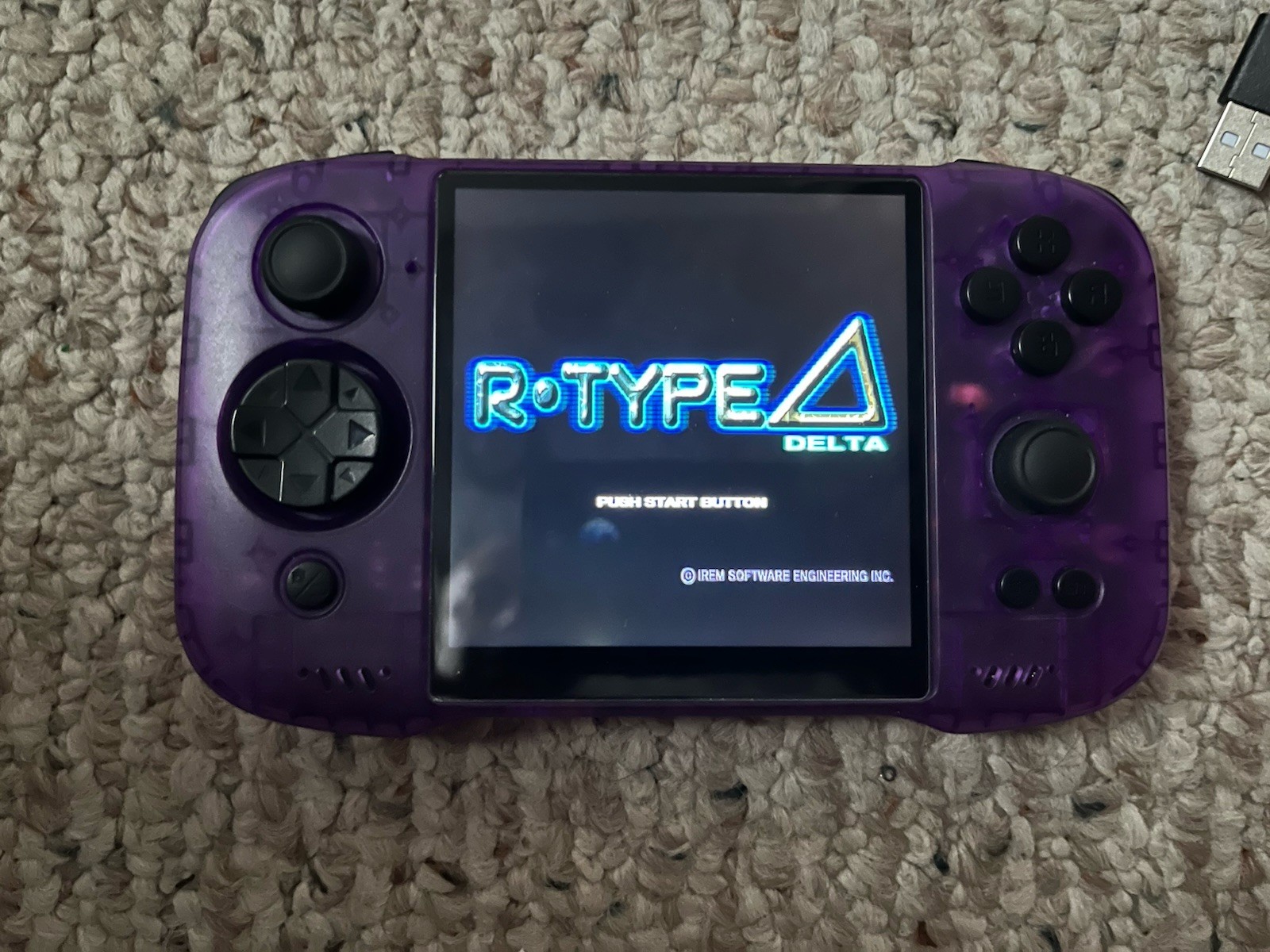 Z-Pocket Game ZPG A1 Unicorn Transparent Purple 6GB RAM 128GB Storage – RARE