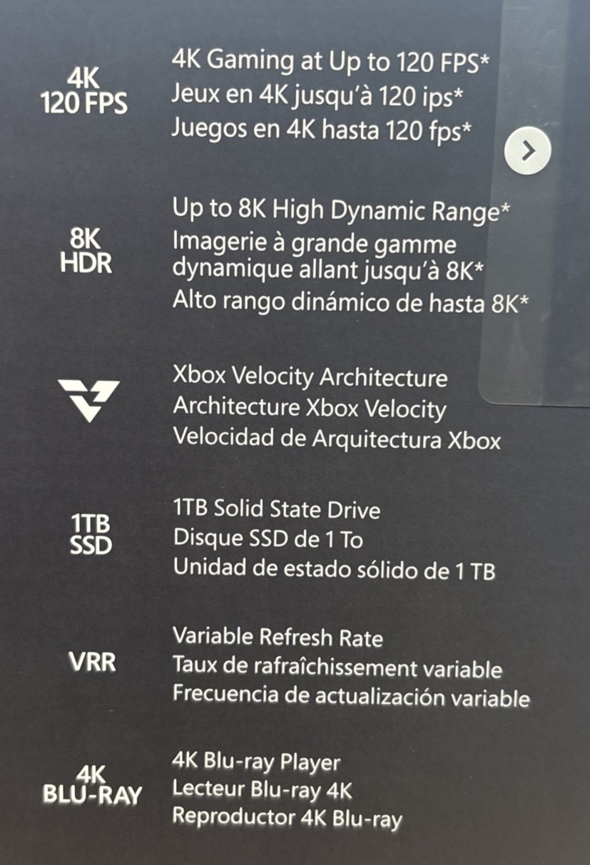 Xbox Series X 1TB Console with Xbox Wireless Controller 4K Gaming 120FPS 1882