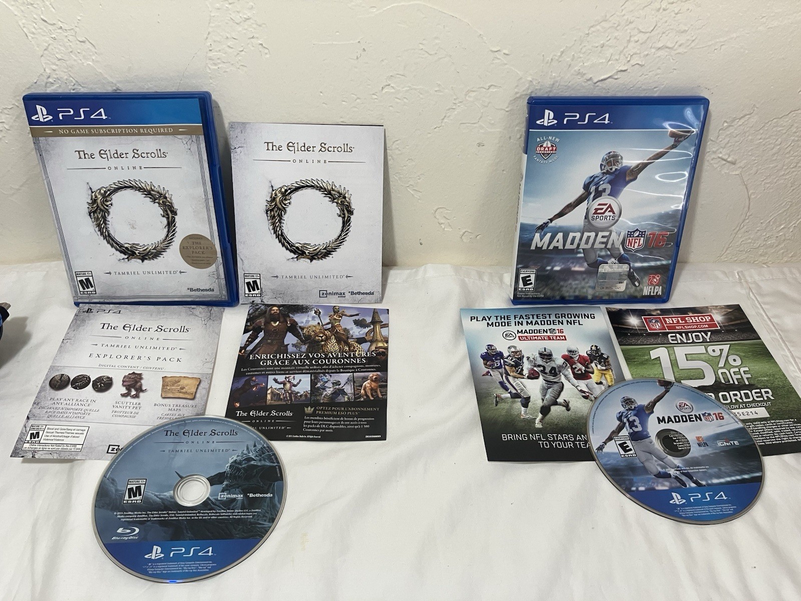 Sony Playstation 4 PS4 Console CUH-1001A CLEAN NEW THERMAL PASTE 500GB 3 Games++