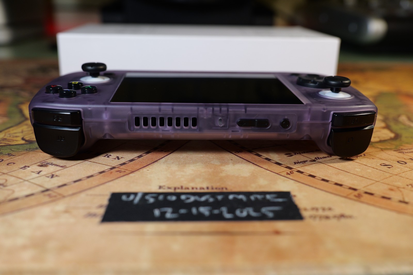 ANBERNIC RG406H (Transparent Purple) Android Retro Handheld Game Console