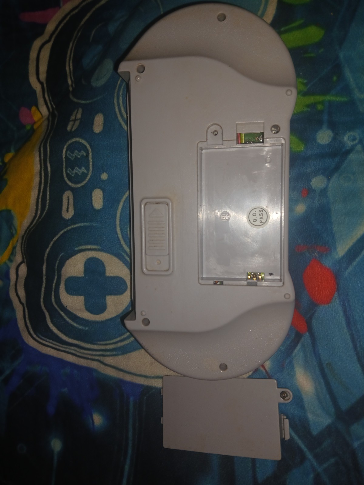 Nintendo SNES SupaBoy Hyperkin in Gray NOT TESTED NO Battery W Madden SNES