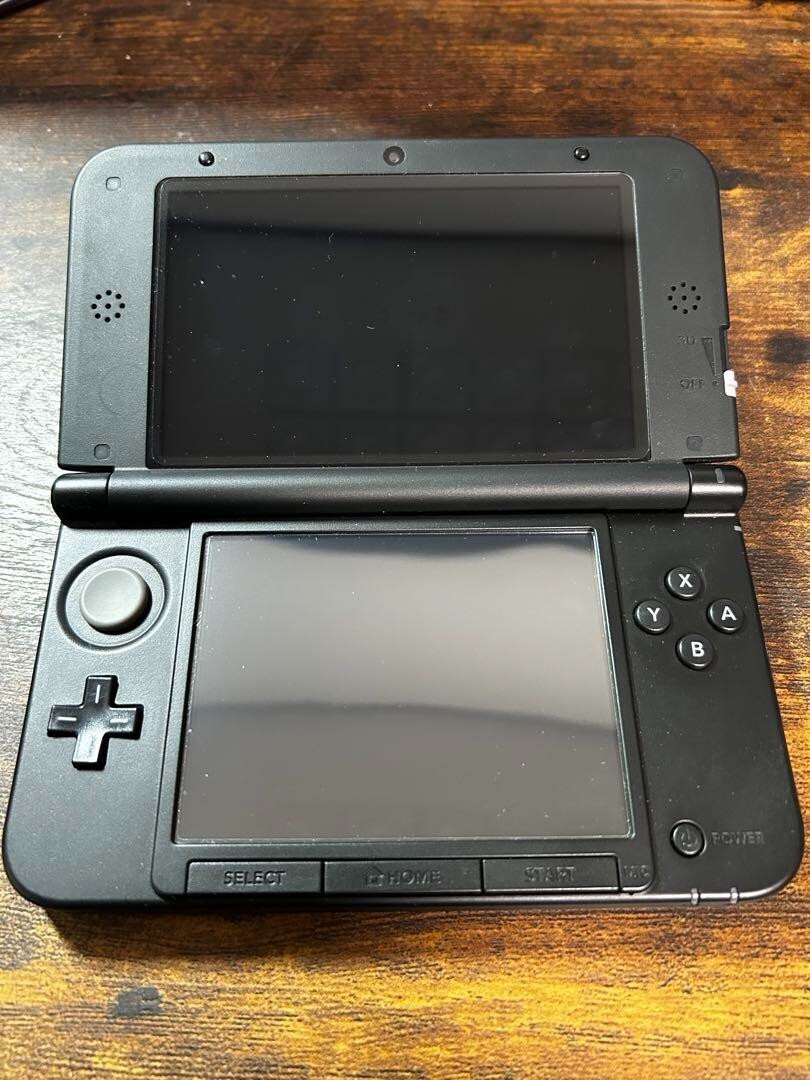 Nintendo 3DS XL LL Silver Black Console Stylus Working Tested Japanese ver
