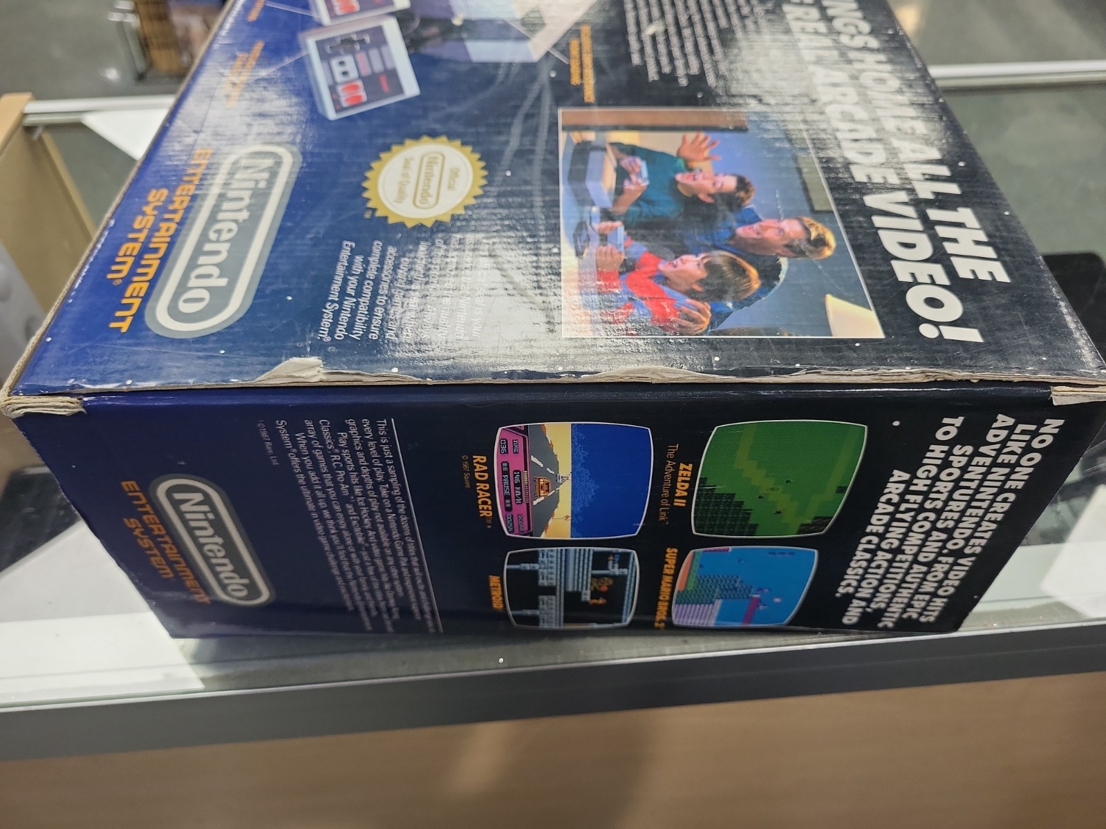Nintendo NES Control Deck COMPLETE System In Box CIB
