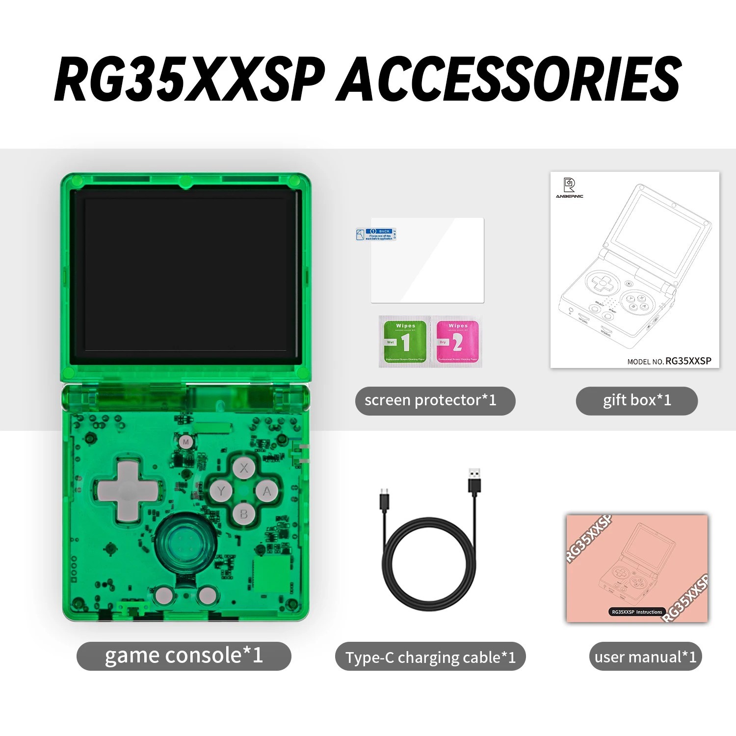 Retro Handheld Game Console 64GB With WiFi & Bluetooth & 5000 Games